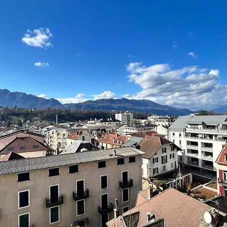 Daire Cosy Vue Imprenable Aix Les Bains *